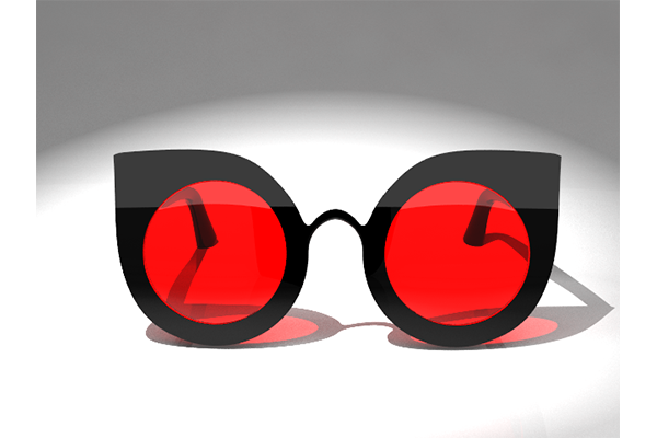 pavan arianna design project billboard graphic vogue eyewear travel agency woman violence illustration photoshop visual 3d model rendering